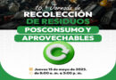 El jueves 16.ª Jornada de Recolección de Residuos Posconsumo y Aprovechables