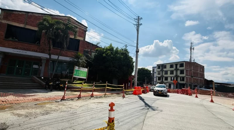 Cierre vial en sector de Corales por avance de obras de infraestructura