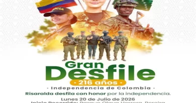 Risaralda reconoce a los héroes de la patria con el desfile del 20 de Julio
