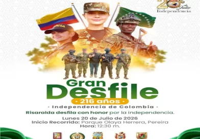 Risaralda reconoce a los héroes de la patria con el desfile del 20 de Julio
