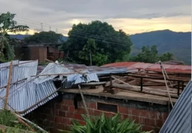 Emergencia por vendaval en Belén de Umbría