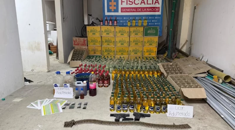 Autoridades Desmantelan Alambique Clandestino de Licor Adulterado en Santa Rosa de Cabal