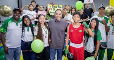 Ring profesional para el gimnasio de boxeo en La Virginia
