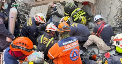 Un pequeño edificicio colapsó en Perira en el sector de los puentes